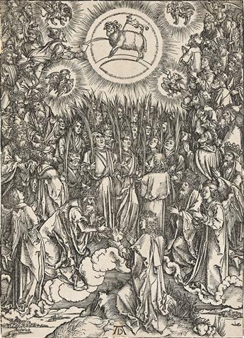 ALBRECHT DÜRER The Adoration of the Lamb.                                                                                                        